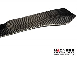 Alfa Romeo Giulia Front Spoiler - Carbon Fiber - QV Style - V2 - Feroce Carbon - Sport/ Ti/ Veloce